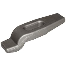 Jergens 37215 Gooseneck Forged Strap, #8 For M16 x 2.0 Size Bolt