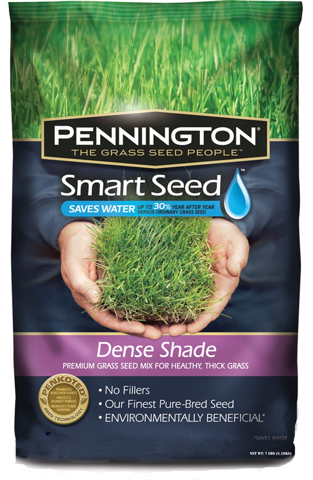 Pennington Smart Seed Dense Shade Mix 7 lb. 7Pound Pennington