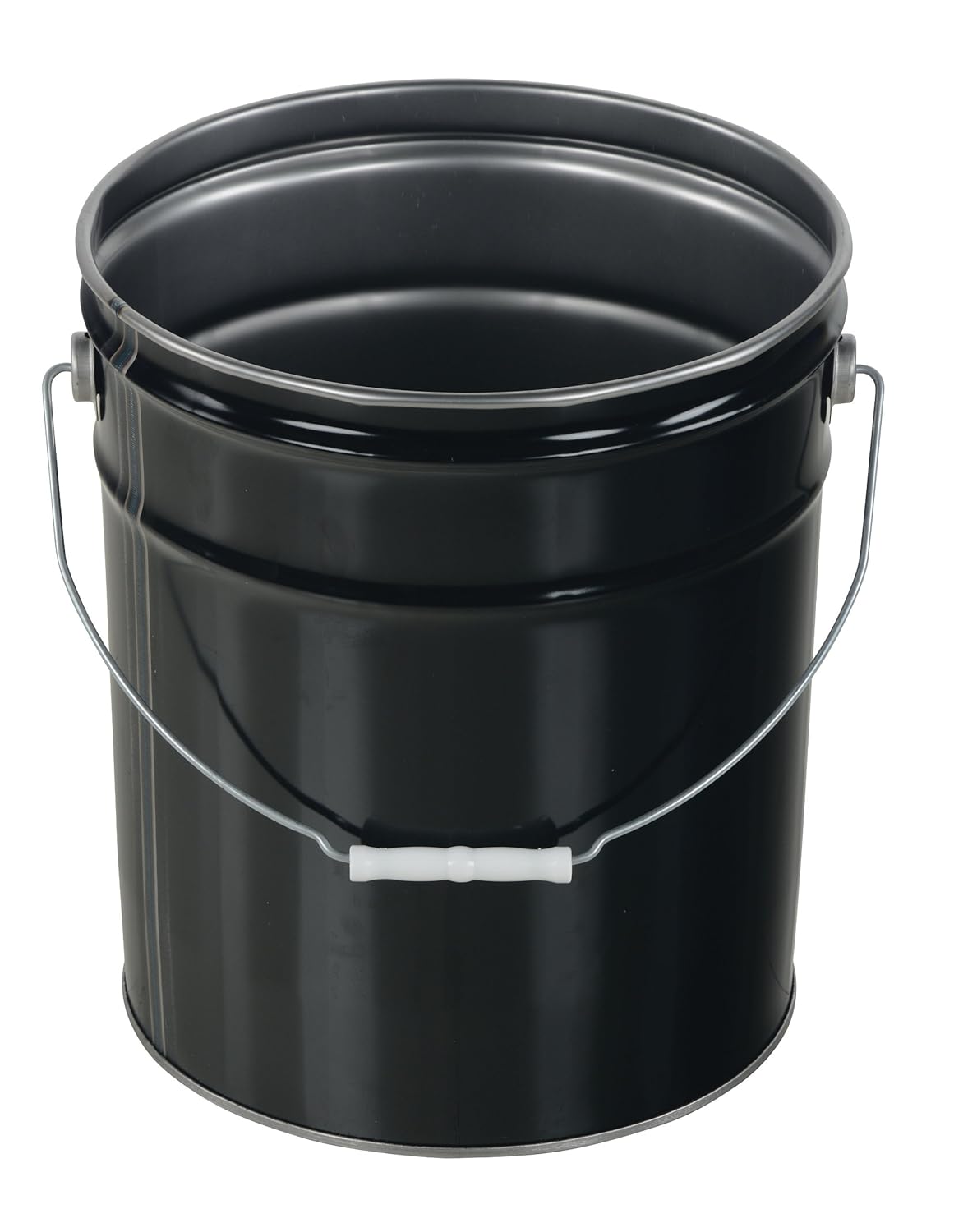 NEW Steel Pail with Handle 5 Gallon bucket FREE RETURN SHIPPING!!
