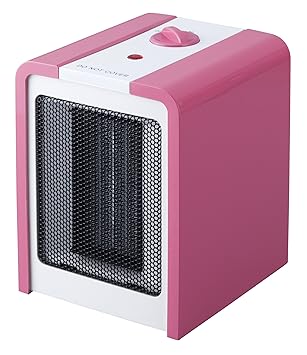 【クリックで詳細表示】コンパクトヒーターキューブ ピンク CH-1428PK： ホーム＆キッチン
