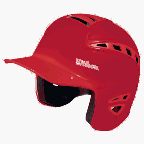 Youth Sleek Batting Helmet - Black