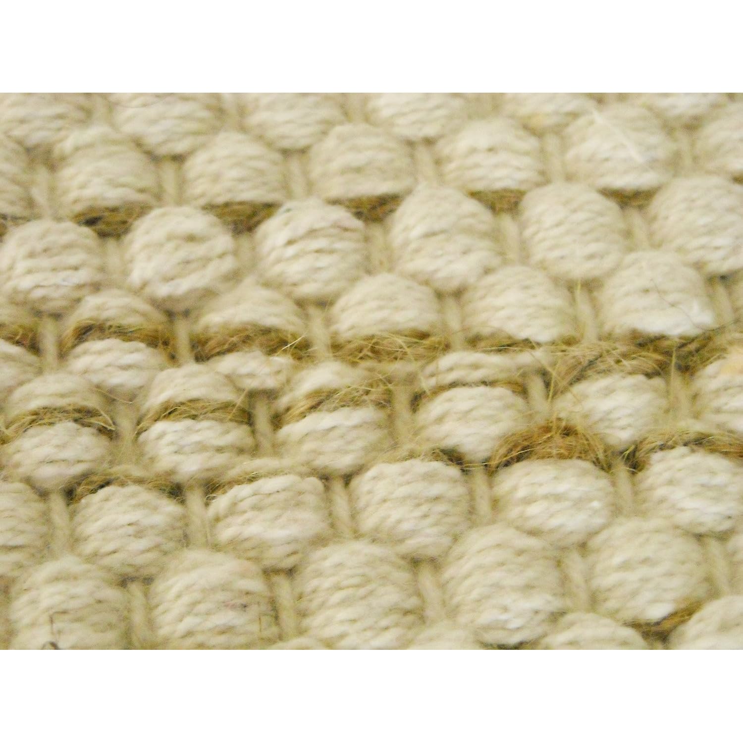 洗えます! シンプルな生成り色 敷く场所を选ば