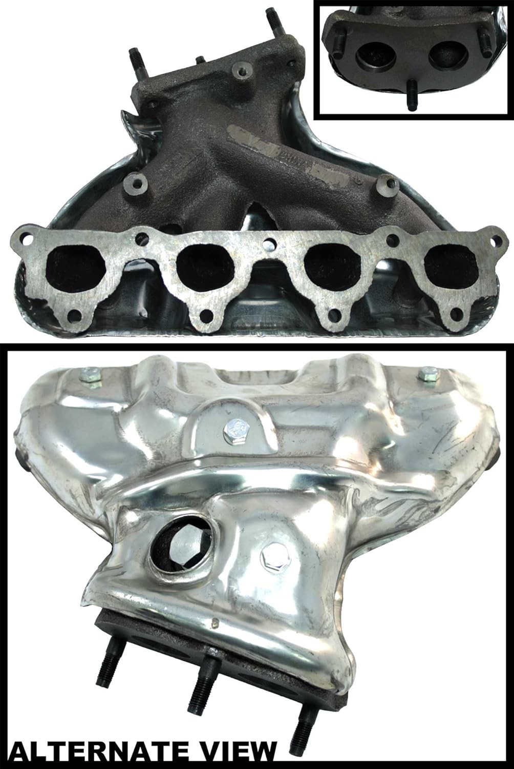 APDTY 18100-PEM-G00 Exhaust Manifold Assembly With Heat Shield For 1992-1998 Honda Civic 1.6L EX or SI / 1993-1997 Civic Del Sol 1.6 Liter Engine
APDTY 18100-PEM-G00 Exhaust Manifold Assembly With Heat Shield For 1992-1998 Honda Civic 1.6L EX or SI / 1993-1997 Civic Del Sol 1.6 Liter Engine