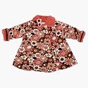 Corky & Co. nana daisy swing coat (size 4)