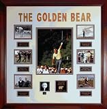 NICKLAUS, JACK FRAMED (CAREER) MULTI-PHOTO w/AUTO GOLF BALL
