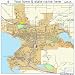 Huge Street & Road Map of Bellingham, Washington WA - Printed poster size wall atlas of your home to