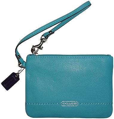 coach wallets turquoise