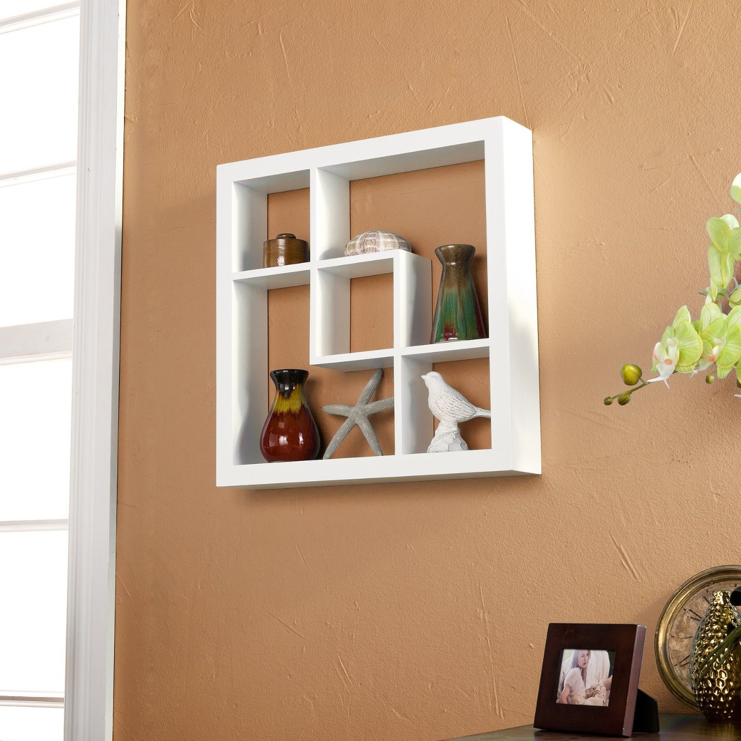 Welland Madison Display Wall Shelves Decorative Collage Cube Frame