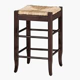 81wkzIgP%2BCL. SL160  Boraam 94829 Rush Seat Stool   29 Inch   Cappuccino Finish