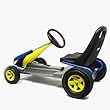 Go-Kart Ride-On Cars Battery Operated Yellow