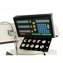SHOP FOX M1006 10-Inch by 54-Inch Vertical Mill with Digital Readout
