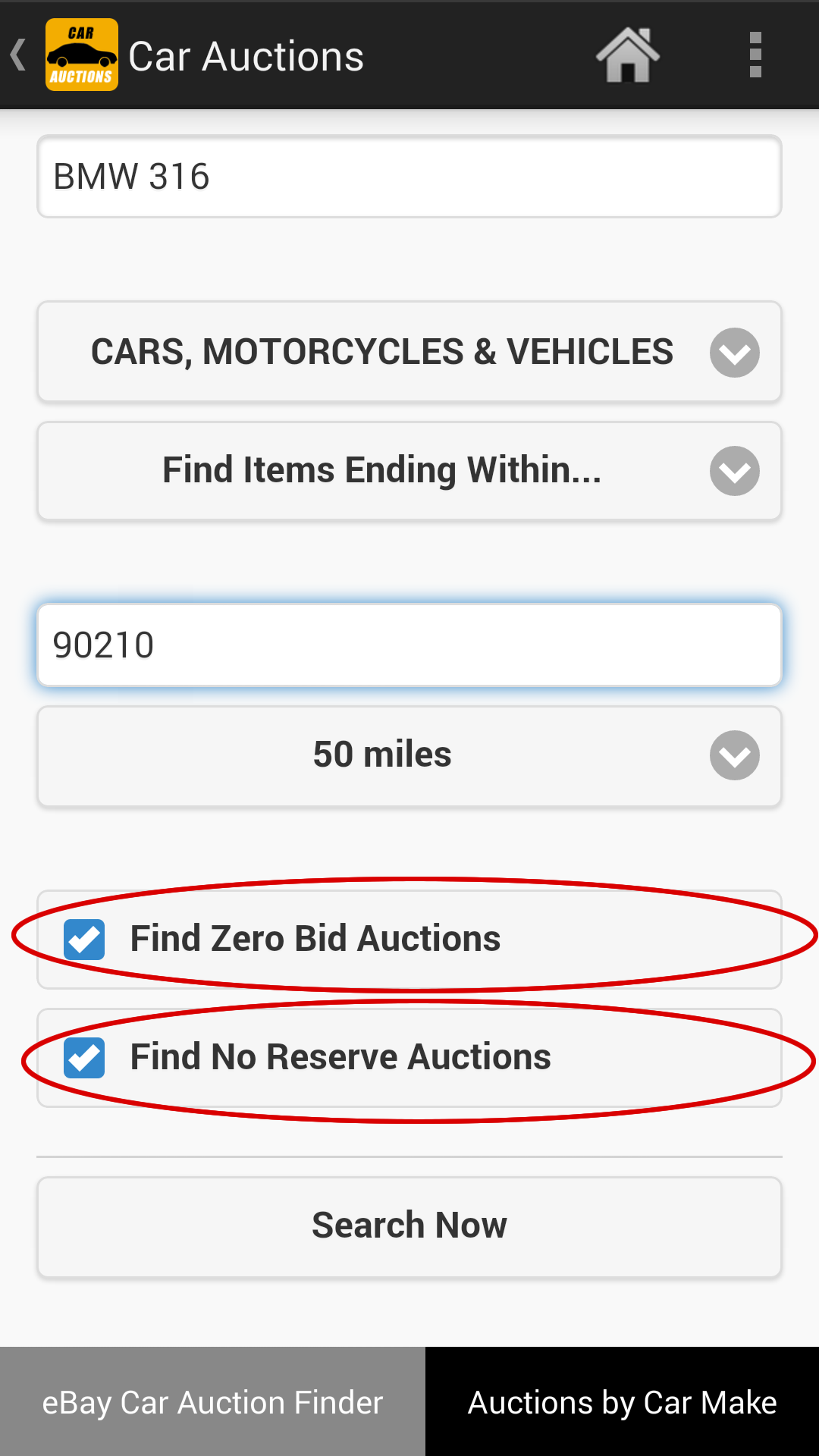 Car Auction Finder (Buy Motors) Appstore for Android