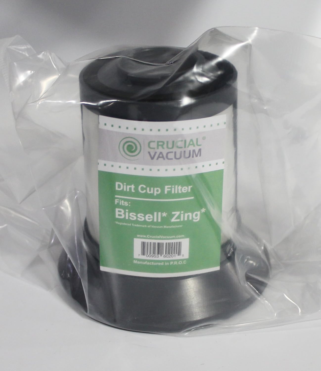 Crucial Vacuum 1 Bissell Dirt Bin Filter, Fits Bissell Zing Bagless