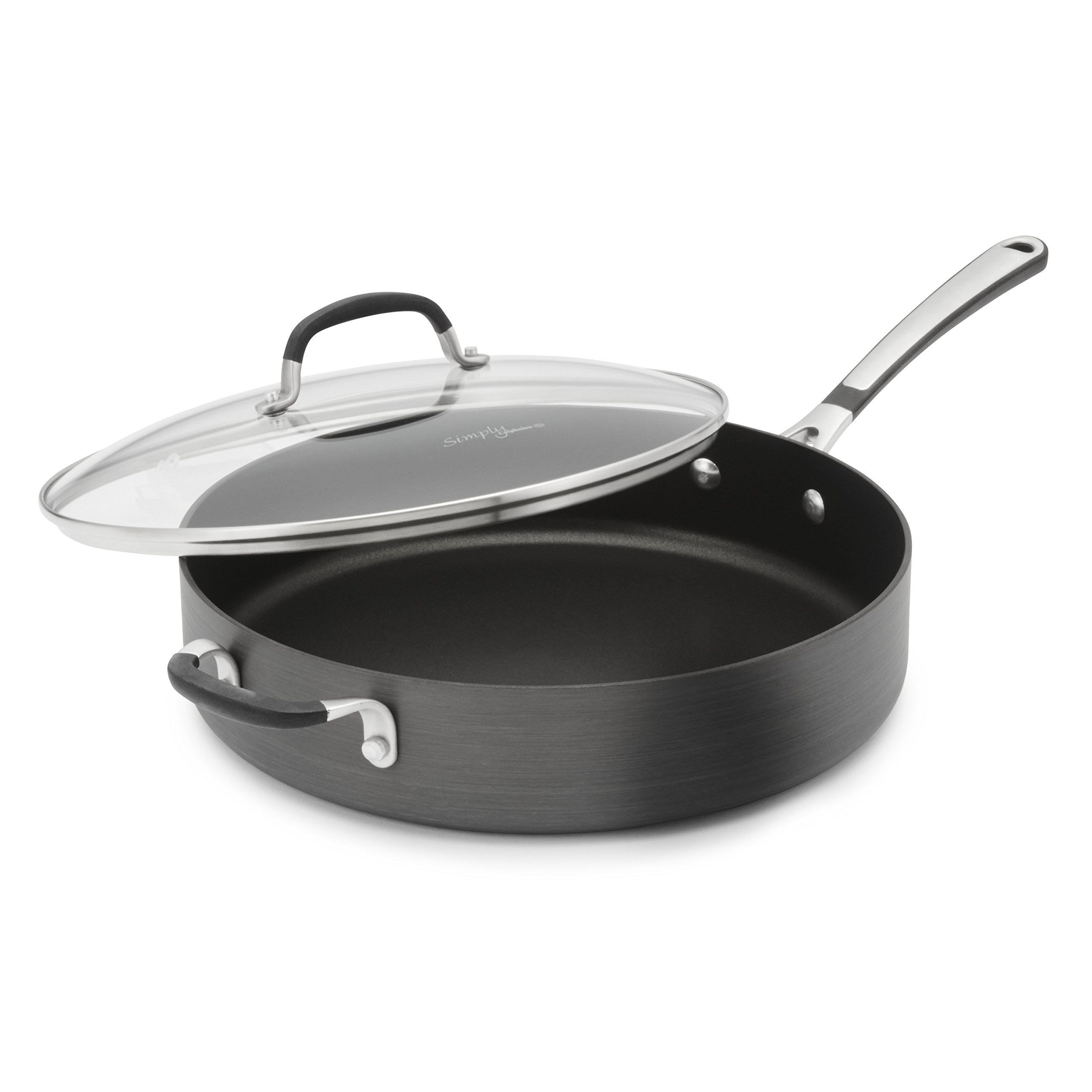 Simply Calphalon Nonstick 5qt. Sauté Pan Cover eBay
