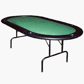 Regent 60629R 5 Foot Fold Away Poker Table with Seating for Six