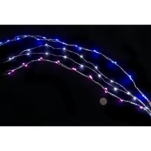 Fortune Products FFL-91W Fantasia Fairy 91 LED Light, 190" Length, White