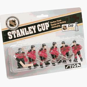 Stiga New Jersey Devils NHL Table Top Hockey Team Pack by 