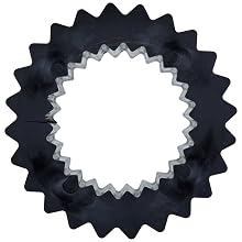 Martin 10JEMS Quadraflex Sleeve, Thermoplastic Rubber, Inch, 7.0625" OD, 3.438" Length