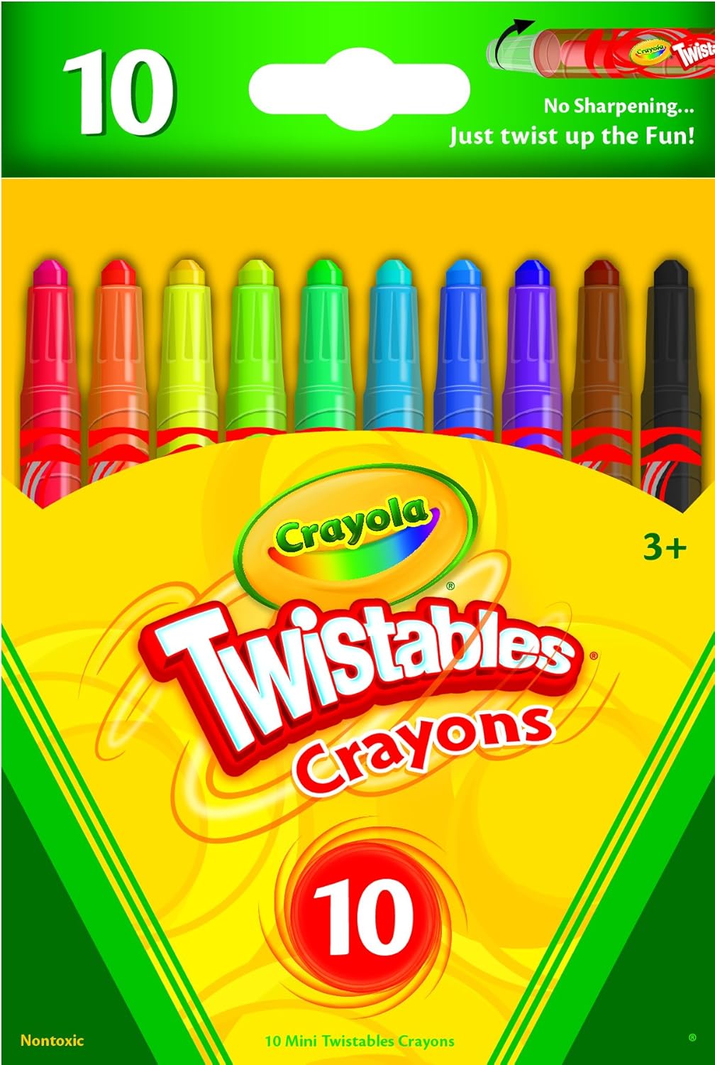 Amazon Crayola Mini Twistables Crayon, 10 Pack Only 1.97 Shipped