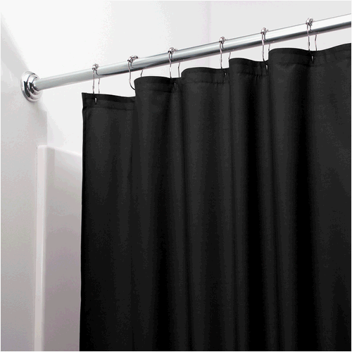 Waterproof Shower Curtain/ Liner (Black)
