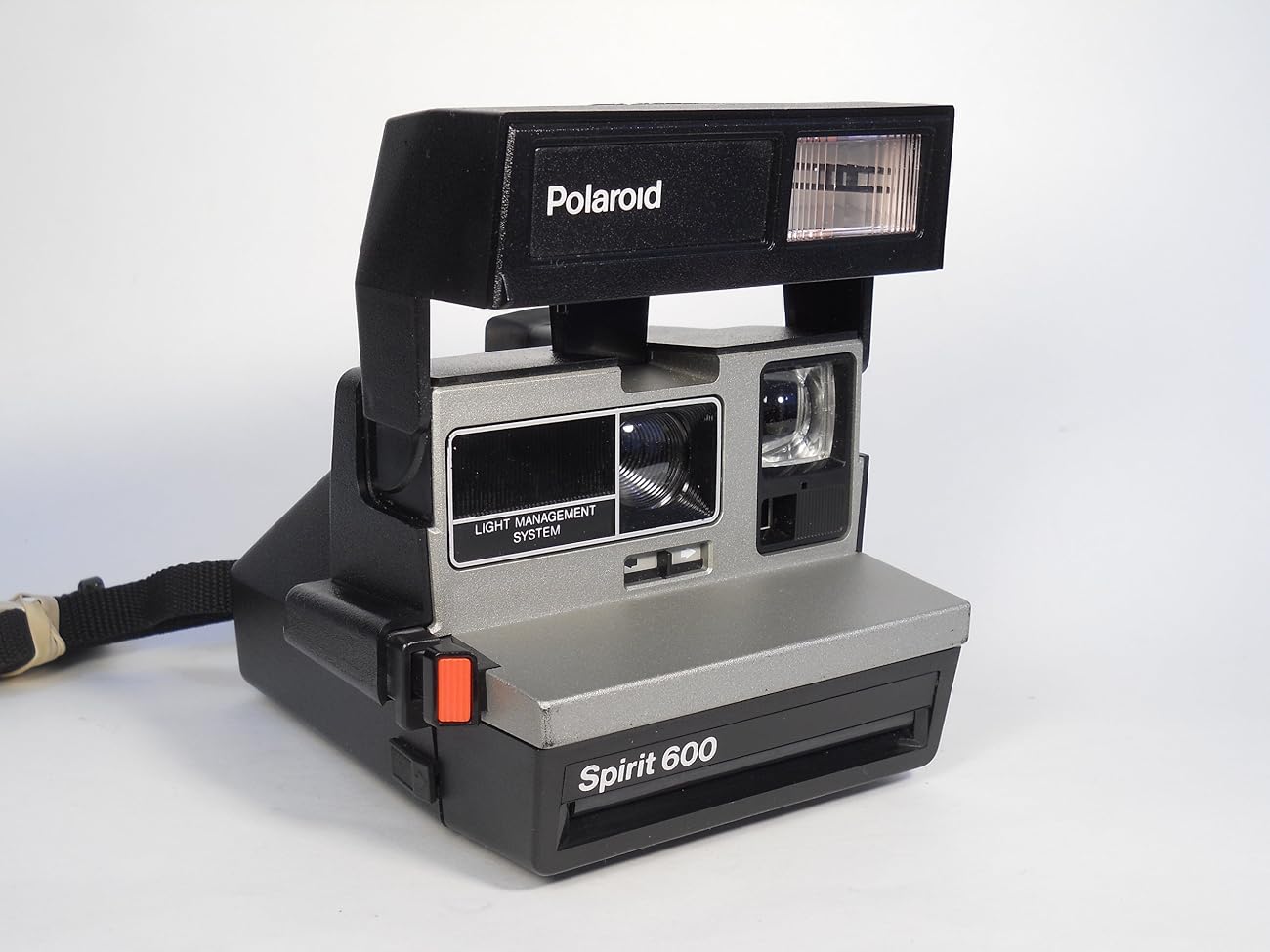 Polaroid Spirit 600 Vintage Instant Camera w/ Silver/Gray Front