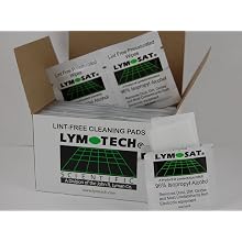 Lymtech 6-C43 Lymsat Lint Free Presaturated Wipes (Box of 60)
