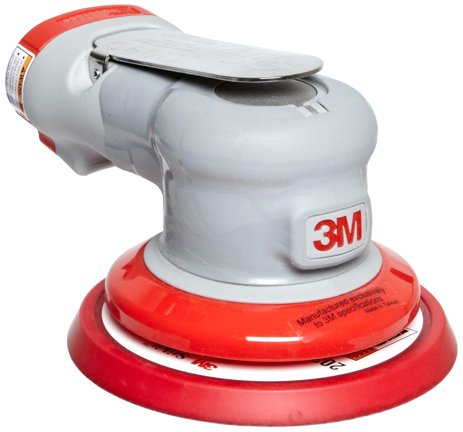  "3M Random Orbital Sander Elite Series 28498 AirPowered NonVacuum 5 Inch 3/32"" Orbit