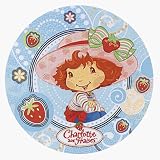 10 assiettes anniversaire Charlotte aux Fraises