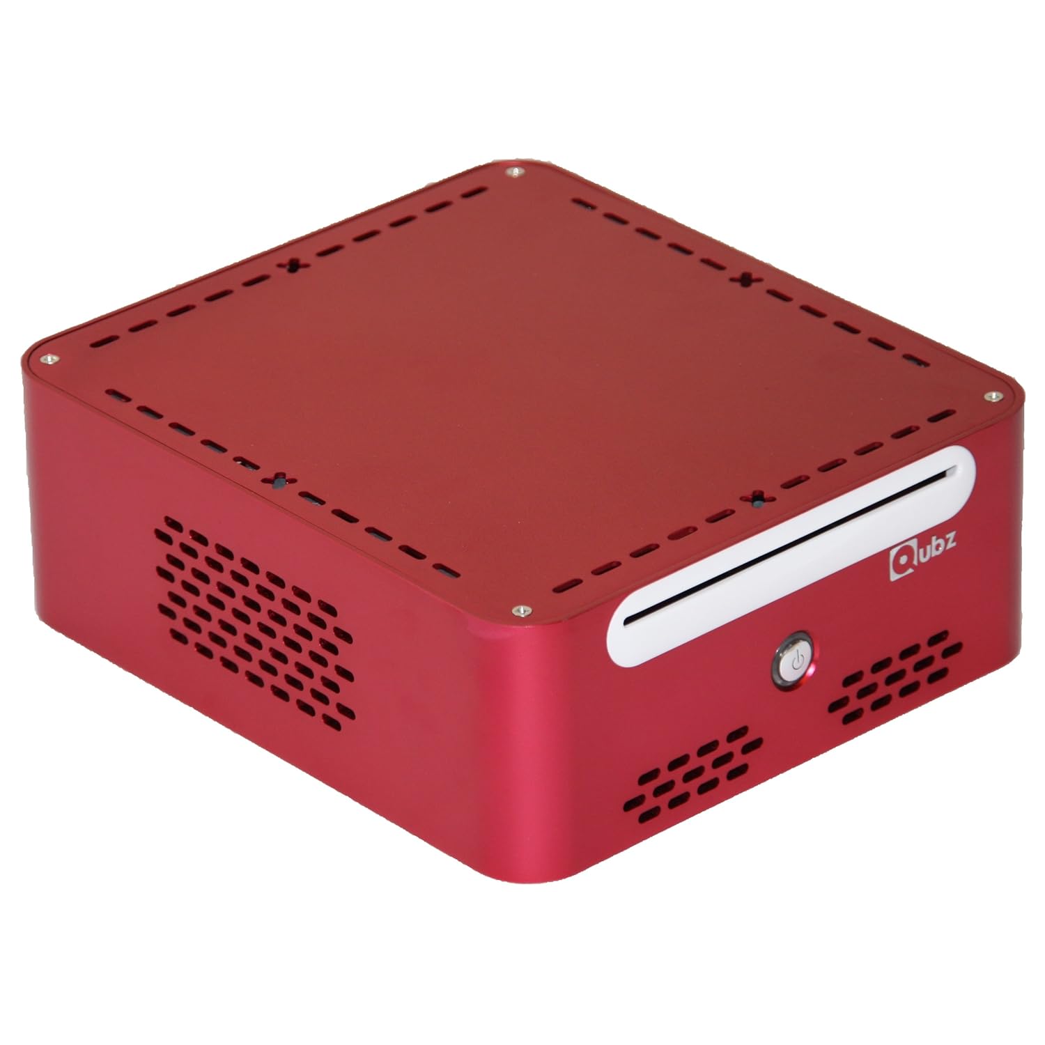 Nano ITX PC case 60W PSU smallest case on Ebay takes slimline optical in PINK eBay