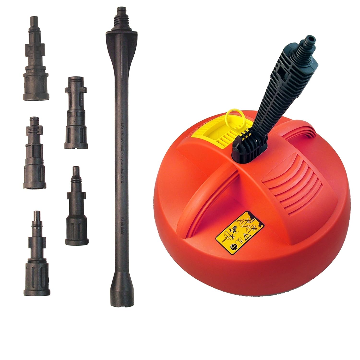 Powerwasher 80004 Universal Pressure Washer Large Surface Scrubber Kit