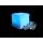 Fortune Products MC-RGB4 Deco Cube Lighted Table Centerpiece, 4" Length x 4" Width x 4" Depth