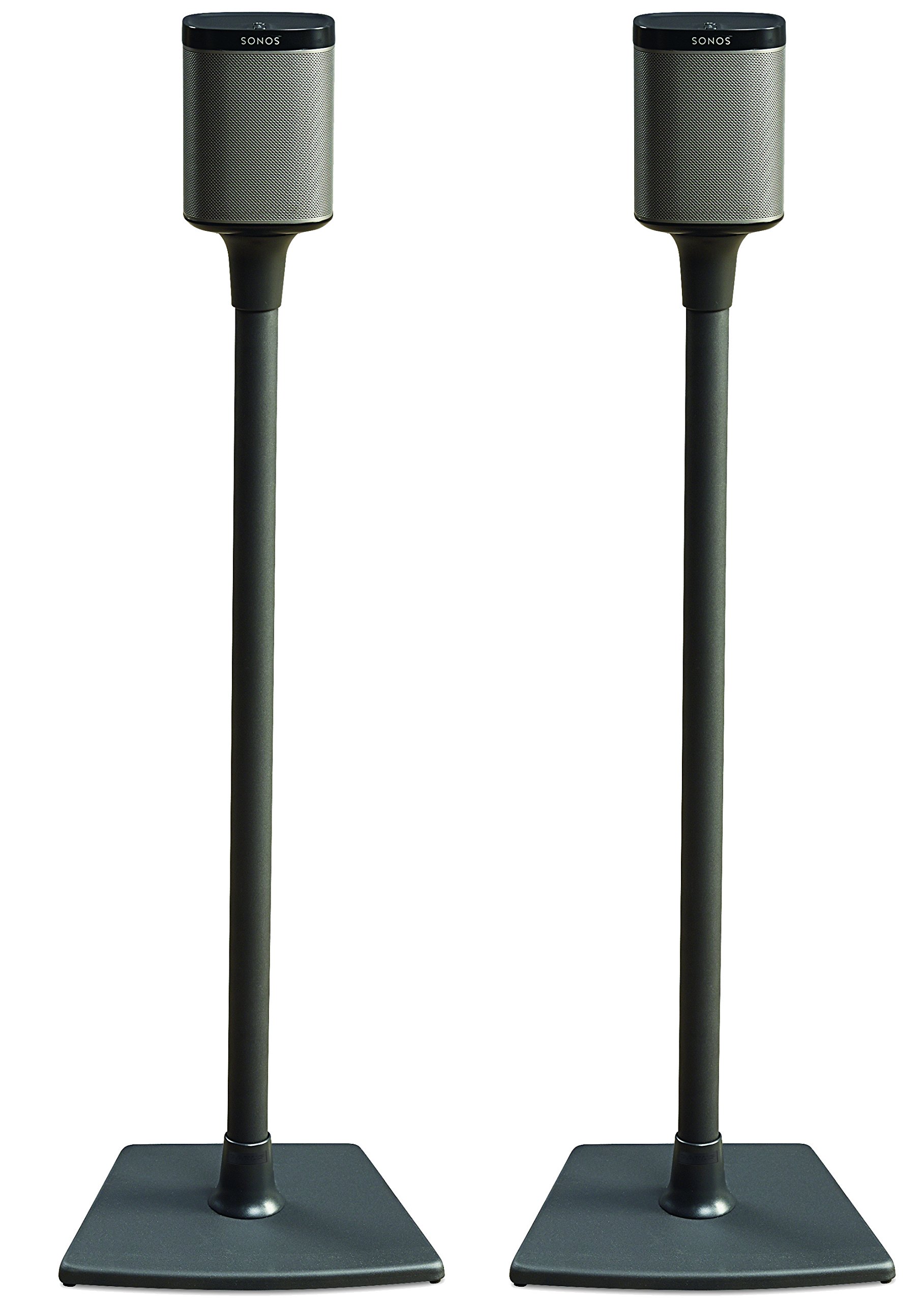 SONOS PLAY 1 and PLAY 3 Compatible Wireless Speaker Stand Pair (Black) eBay