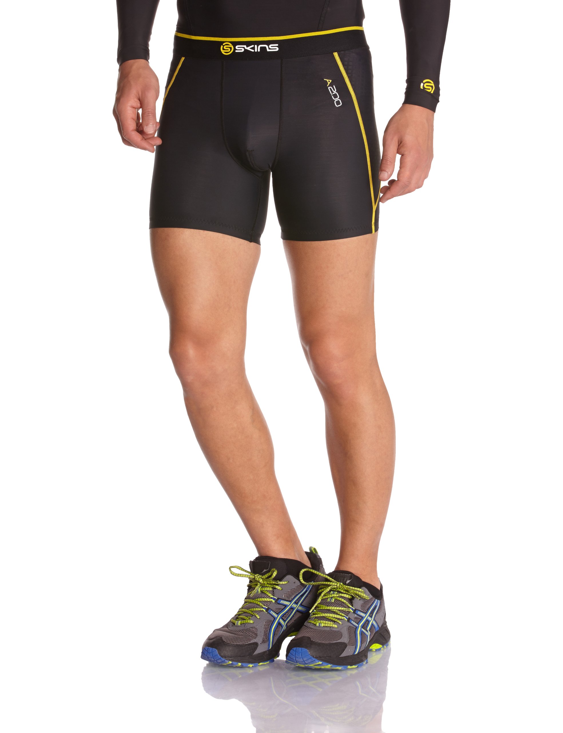 Skins Men's Bio A200 Compression Tight Shorts Black XLarge eBay