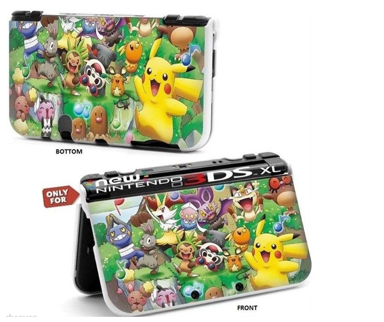 Pikachu Pokemon Hard Protective Case Cover For Nintendo New Style 3DS XL