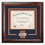 Campus Images IL976SD University of Illinois Spirit Diploma Frame