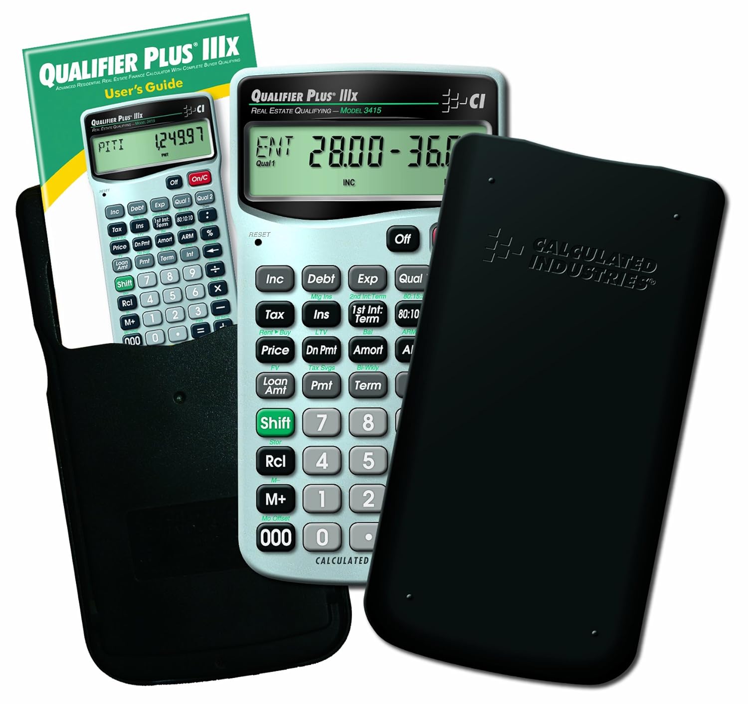 Calculated Industries 3415 Qualifier Plus IIIX Real Estate Finance