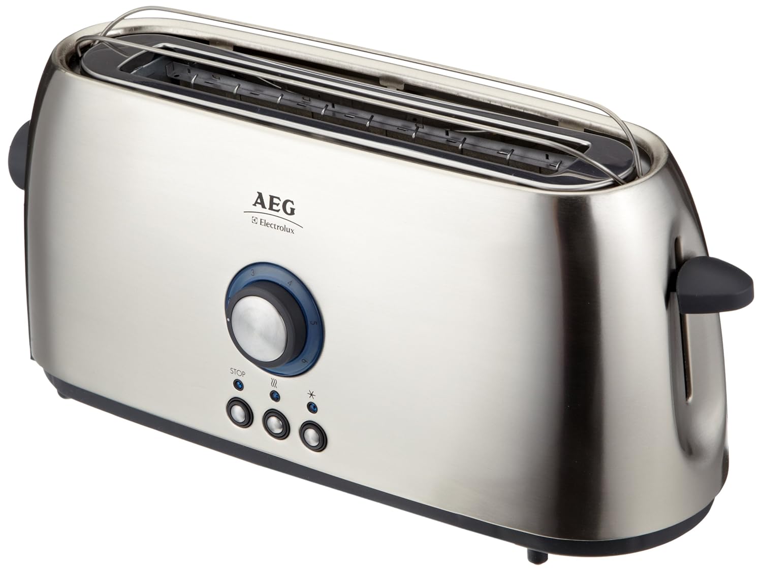 AEG AT7010 Automatic Langschlitz Toaster / 1000 Watt / 6 stufige