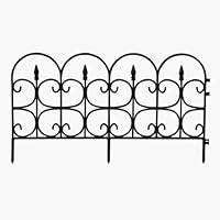 Emsco 2093DS Medium Victorian Fence - Black