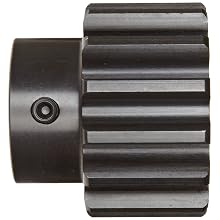 Martin Spur Gear, 14.5° Pressure Angle, High Carbon Steel, Inch, 20 Pitch