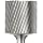 PFERD Cylindrical Carbide Bur, Uncoated (Bright) Finish, Single Cut, End Cut End