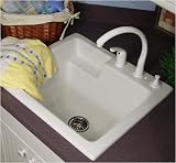 CorStone 12300-73 Champagne Westerly Single Basin Acrylic Kitchen Sink from the Westerly Series 12300