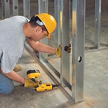 DEWALT DC668KA 18-Volt Cordless Screwdriver Kit for Steel Framing