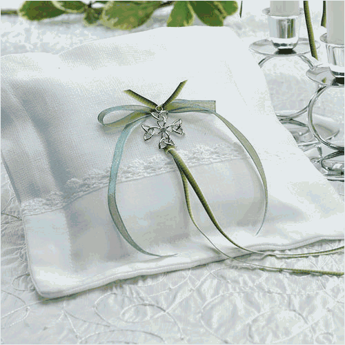 Celtic Charm Ring Pillow