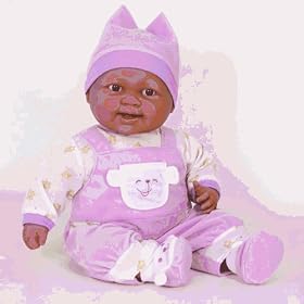 Dolls By Berenguer 35017 Lots to Cuddle Baby Doll - African American - 20 Inches