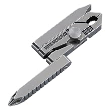 Swiss+Tech ST50022 Micro-Tech 6-in-1 Key Ring Multi-Function Tool