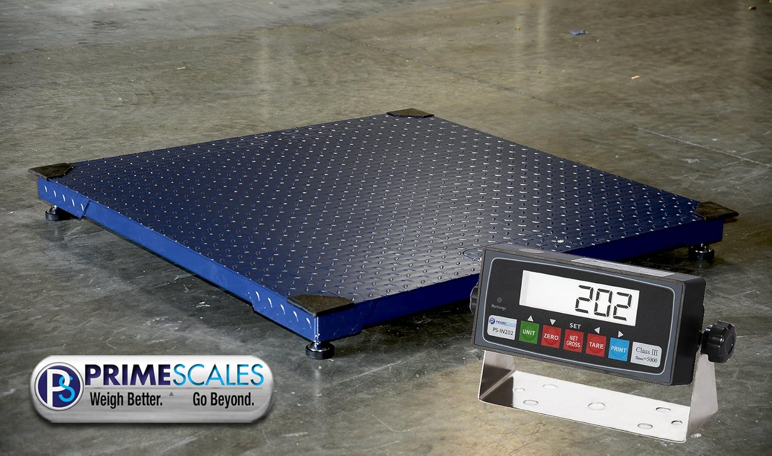 Prime Scales PS10KF4040 Digital Floor Pallet Scale Best Digital Scales