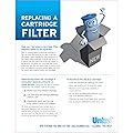 Unicel C-8418 200 Square Foot Media Replacement Pool Filter Cartridge with 200 Pleats, Compatible with Jandy