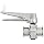 Dixon B5101S150CC-C Stainless Steel 316L Butterfly Valve with Trigger Handle and Silicone Seal, 1-1/2" Tube OD