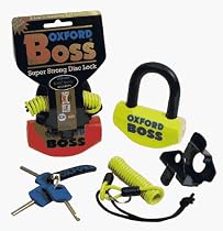 OXFORD BOSS ALARM MOTORCYCLE ALARM DISC LOCK