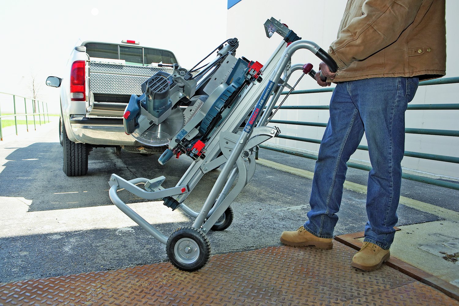 Bosch T4B Gravity-Rise Miter Saw Stand | eBay